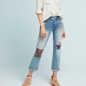 Anthropologie Slim Boyfriend Jeans